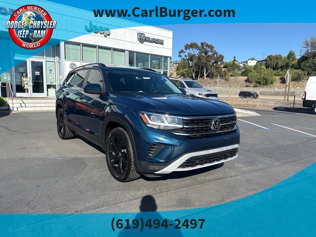 Used 2022 Volkswagen Atlas SE