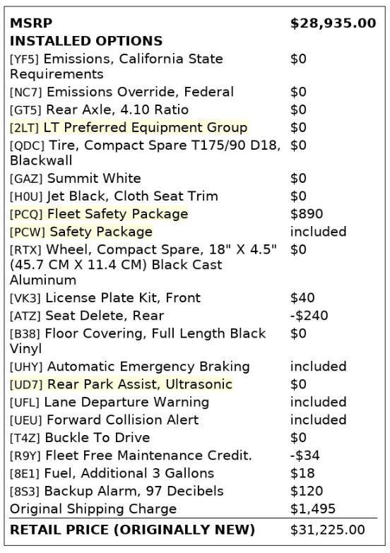 Used 2022 Chevrolet Colorado LT w/ Fleet Safety Package image 4