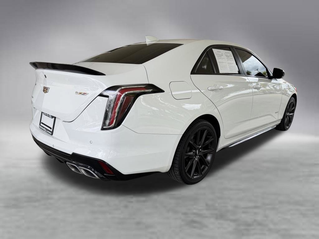 Used 2022 Cadillac CT4 V w/ Navigation Package AWD/4WD image 3