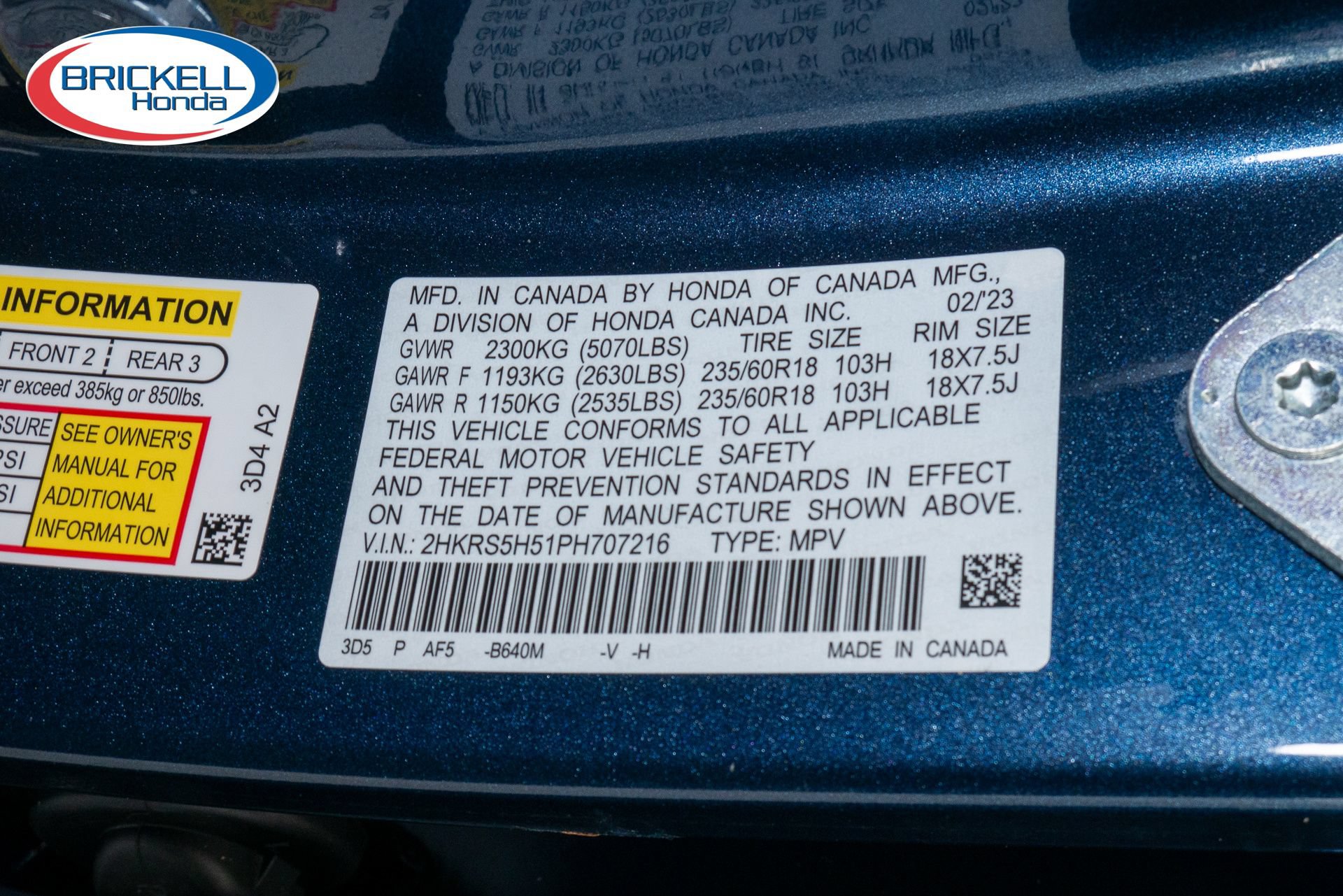 Certified 2023 Honda CR-V Sport image 41
