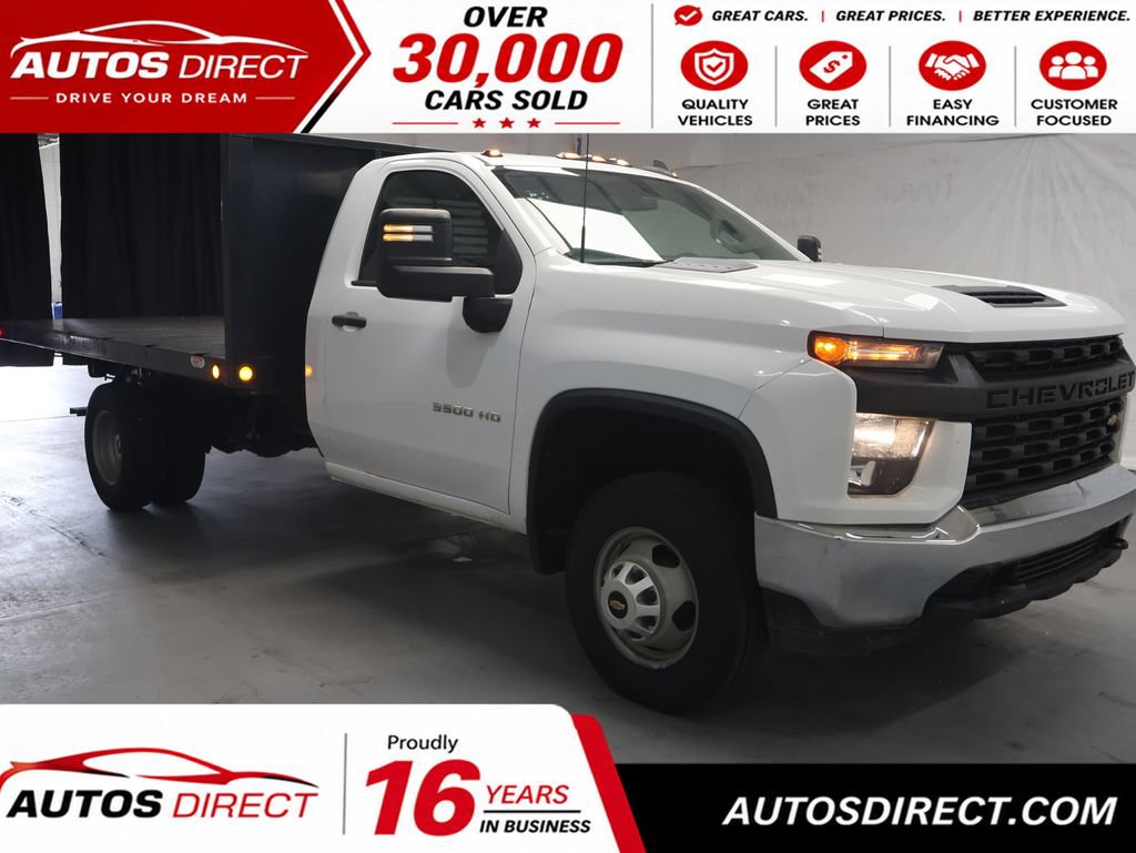Used 2021 Chevrolet Silverado 3500 W/T w/ WT Convenience Package RWD image 1