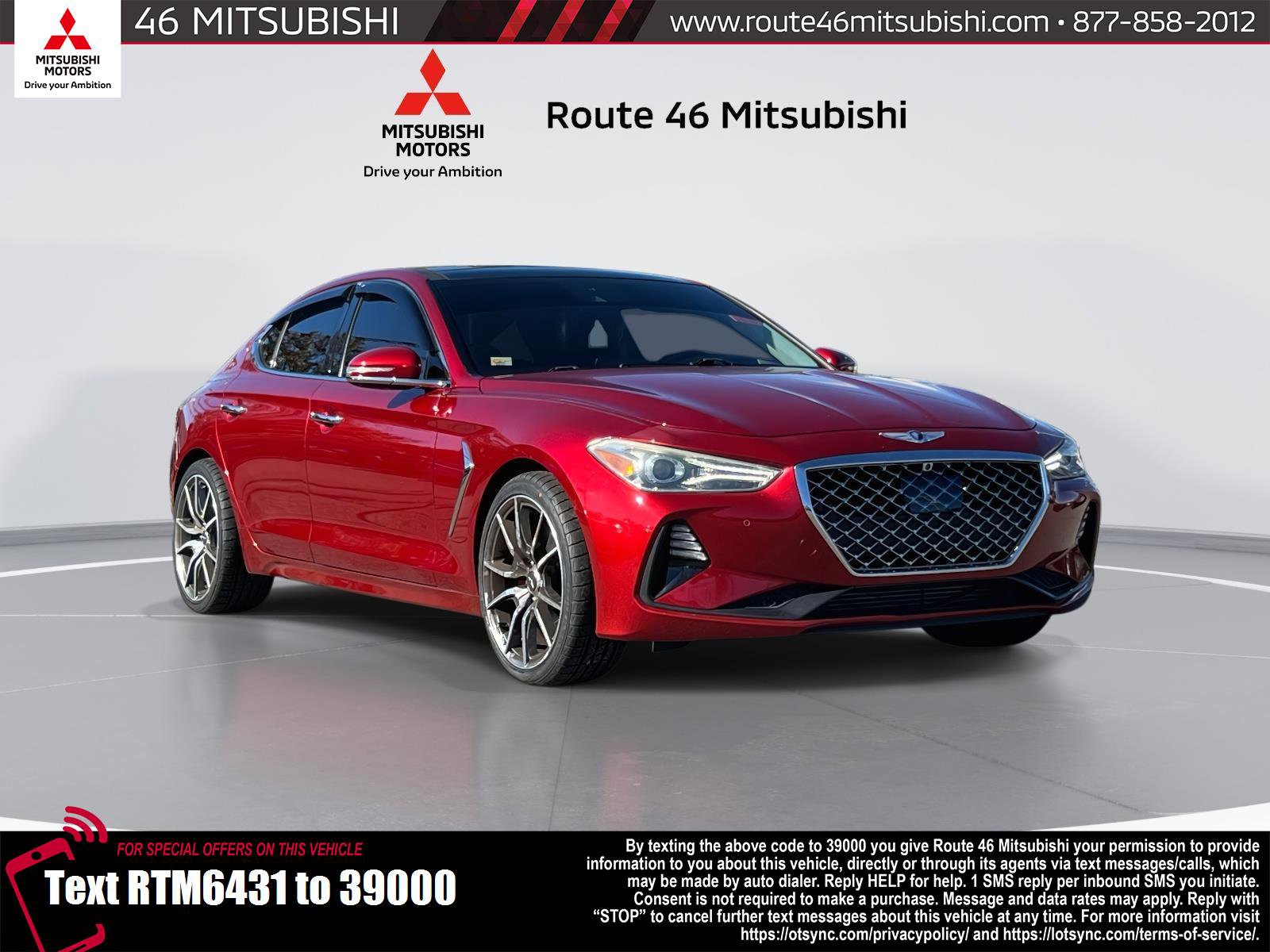 Used 2019 Genesis G70 3.3T Advanced w/ Prestige Package