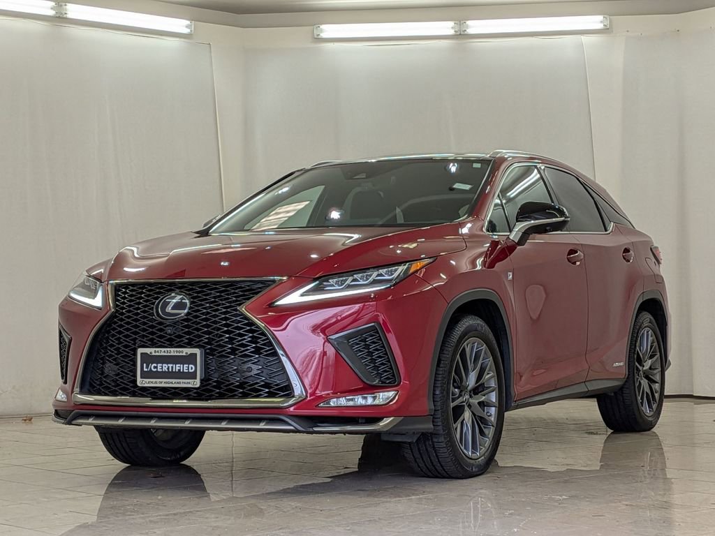 Certified 2021 Lexus RX 450h F Sport w/ Cold Weather Package (CT) image 4