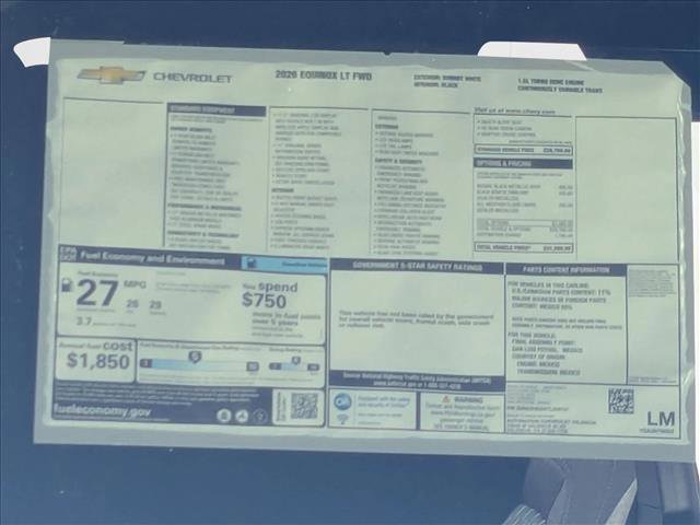 New 2026 Chevrolet Equinox LT image 18