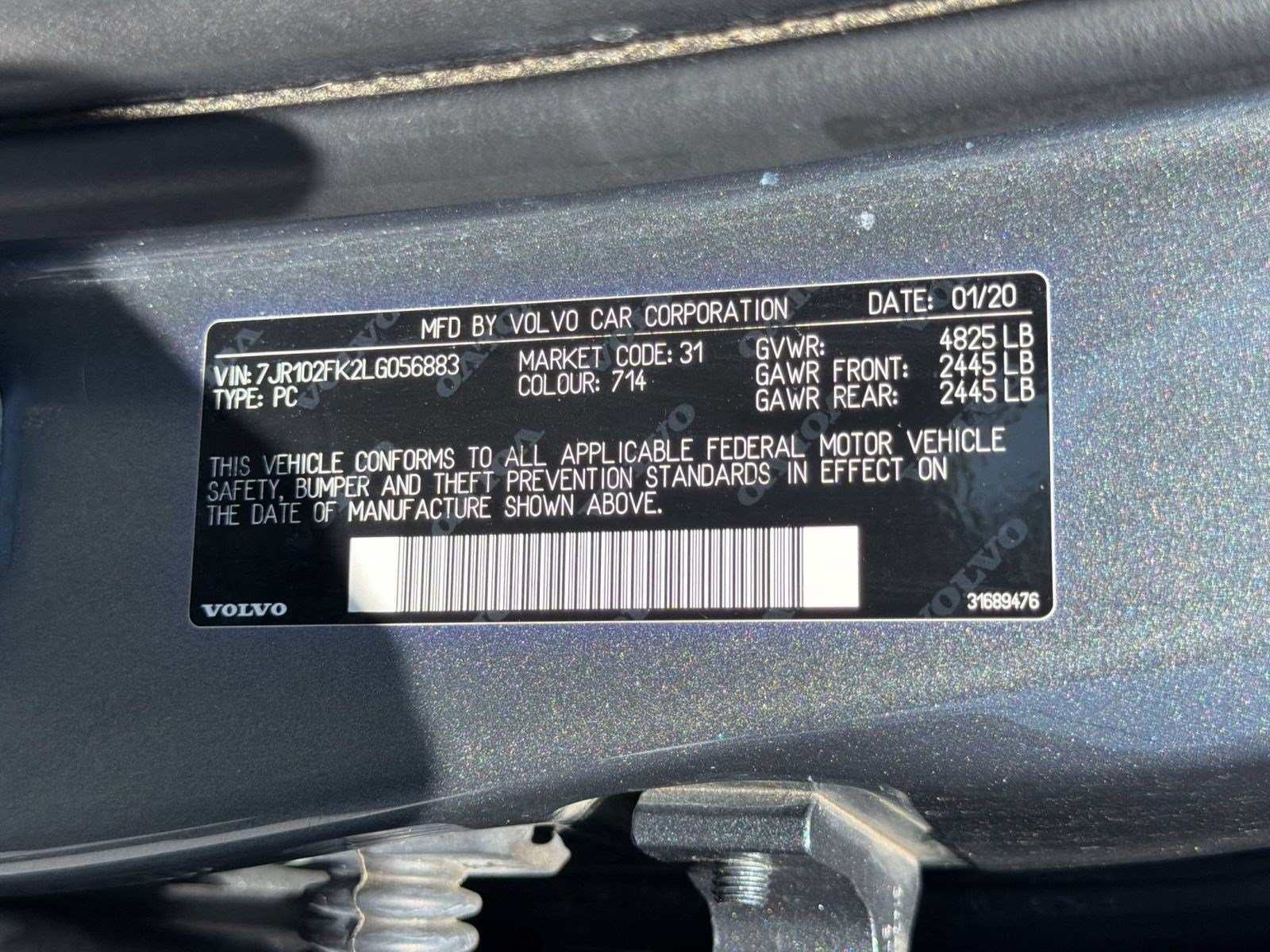 Used 2020 Volvo S60 T5 Momentum FWD image 25