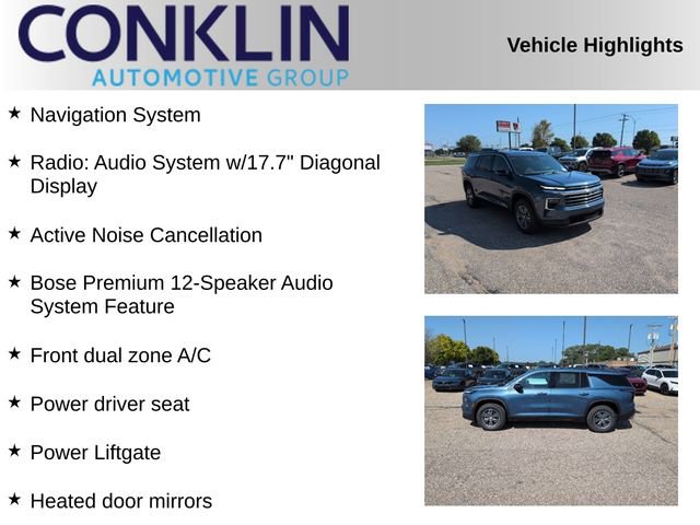 New 2026 Chevrolet Traverse LT w/ Enhanced Driving Package image 2