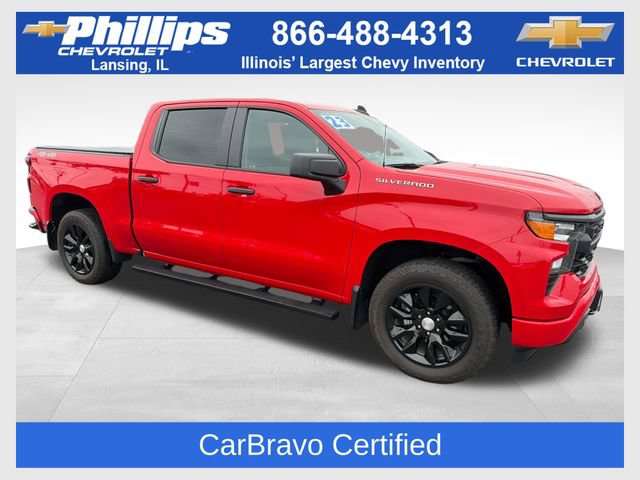 Certified 2023 Chevrolet Silverado 1500 Custom AWD/4WD 360° Tour