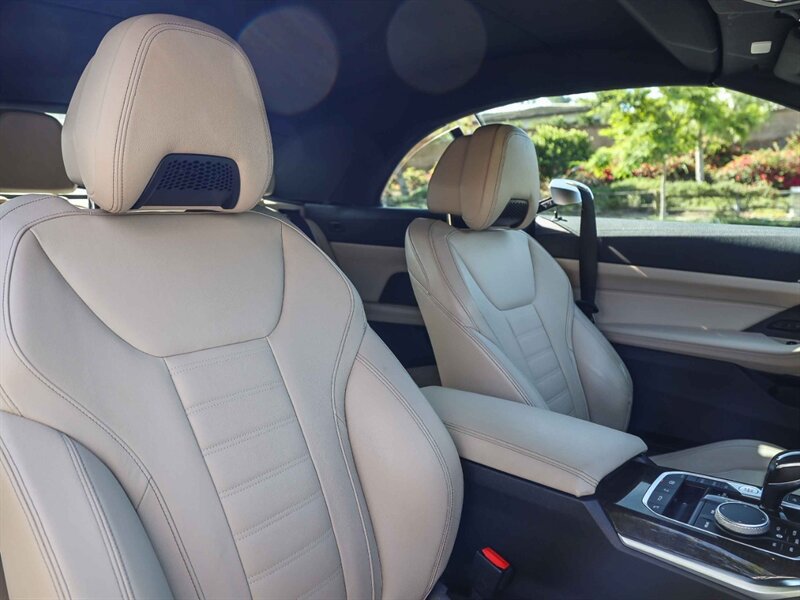 Used 2021 BMW 430i Convertible w/ M Sport Package RWD image 20
