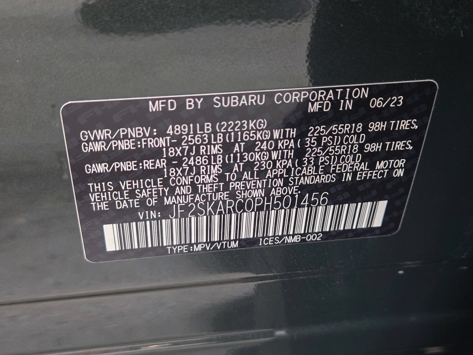 Used 2023 Subaru Forester Touring AWD/4WD image 34