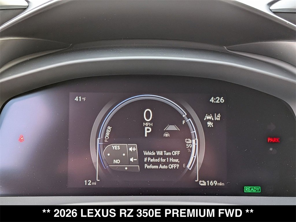 New 2026 Lexus RZ 350e 2WD w/ Technology Package image 16