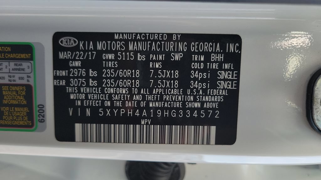 Used 2017 Kia Sorento EX w/ EX Premium Package FWD image 23