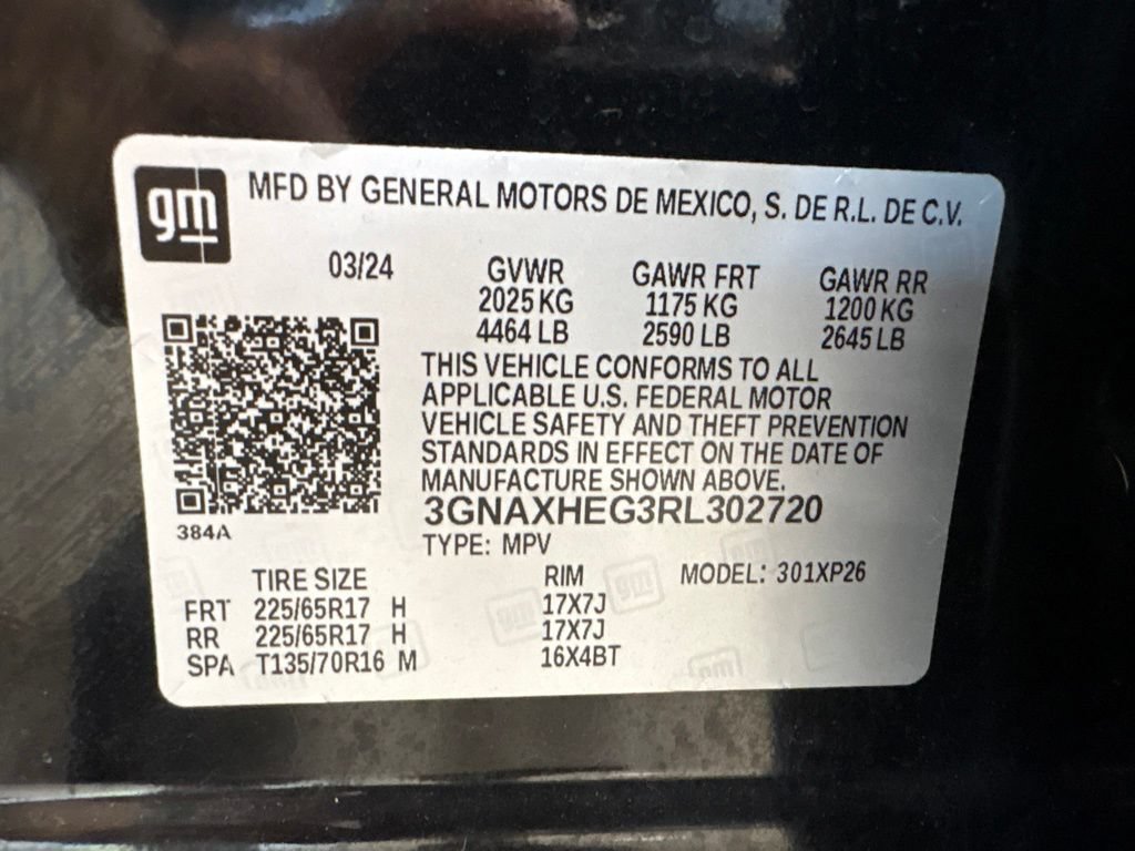 Used 2024 Chevrolet Equinox LS w/ LPO, Floor Liner Package FWD image 30