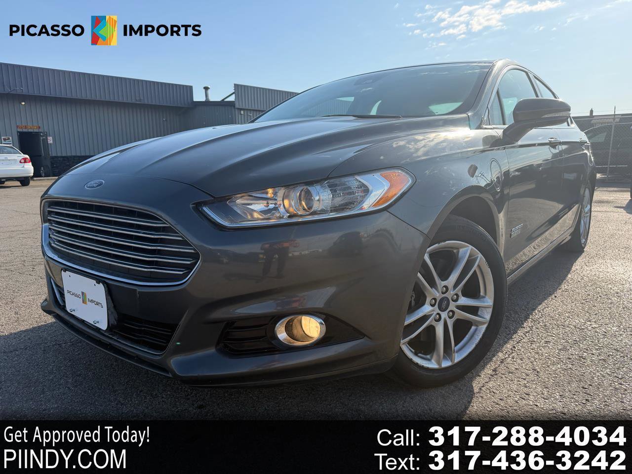Used 2015 Ford Fusion Energi Titanium w/ Driver Assist Package FWD image 1