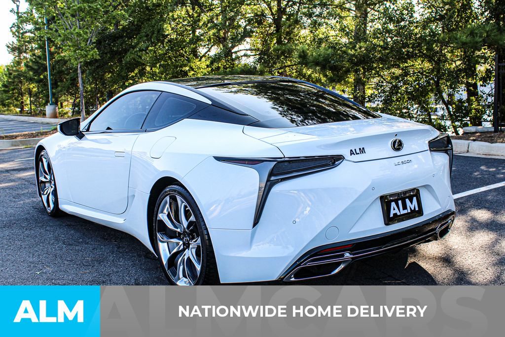 Used 2023 Lexus LC 500h w/ Dynamic Handling Package RWD image 4