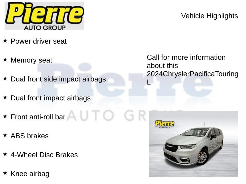 Used 2024 Chrysler Pacifica Touring-L FWD image 14