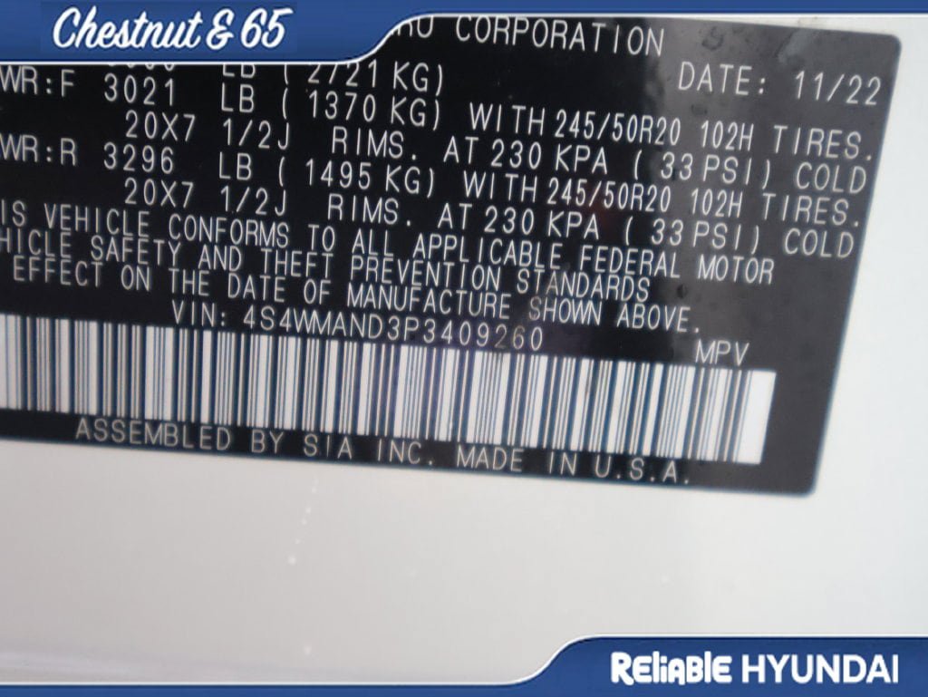 Used 2023 Subaru Ascent Limited AWD/4WD image 42