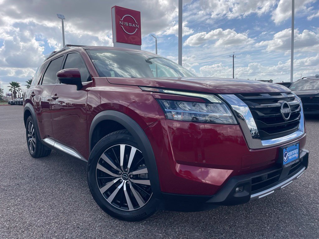 Certified 2023 Nissan Pathfinder Platinum w/ Cargo Package