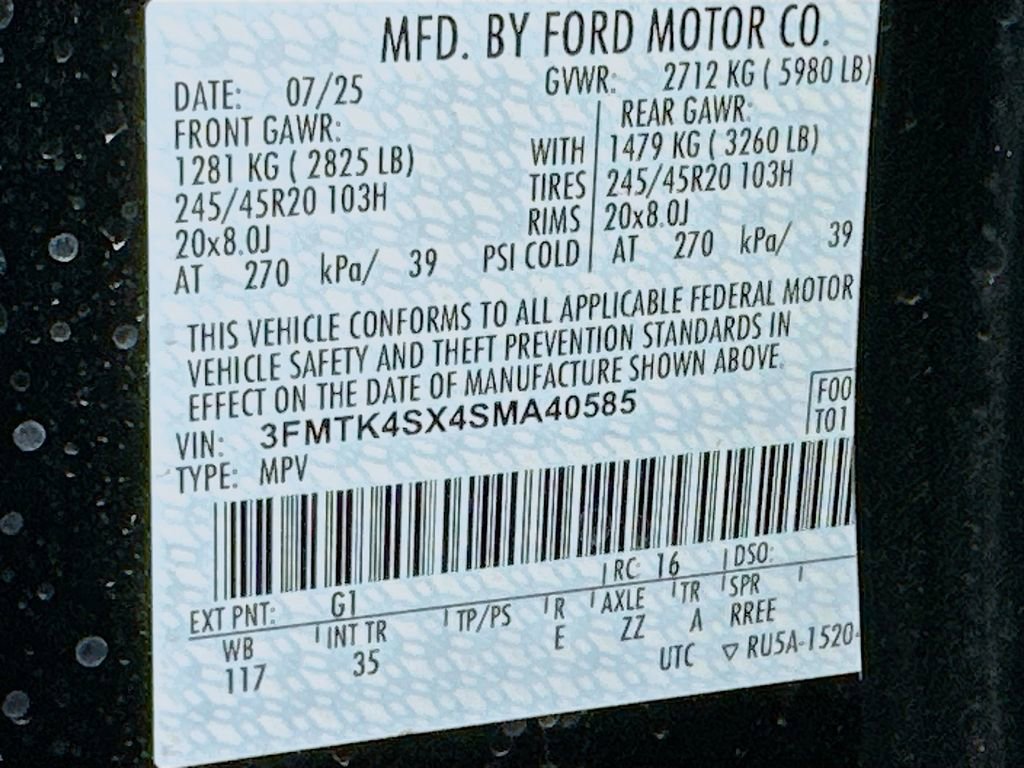 New 2025 Ford Mustang Mach-E GT w/ Interior Protection Package AWD/4WD image 20