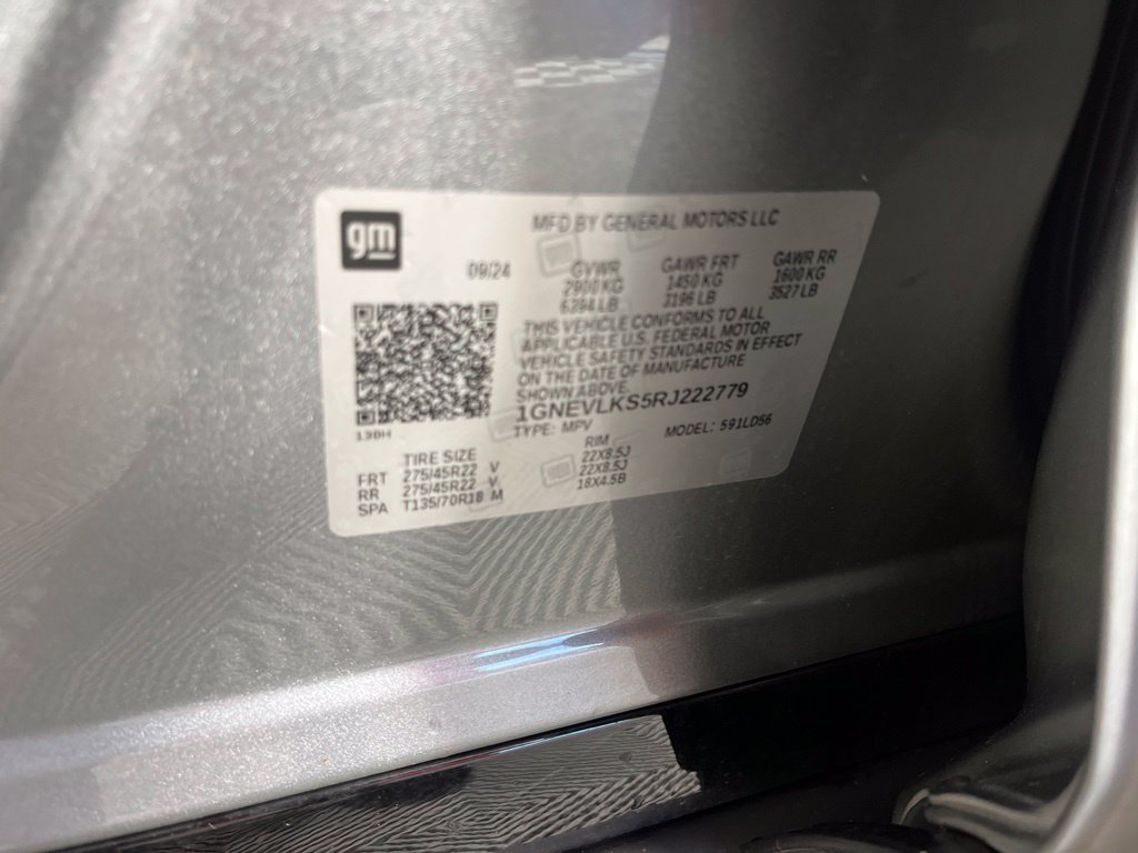 Certified 2024 Chevrolet Traverse RS AWD/4WD image 34