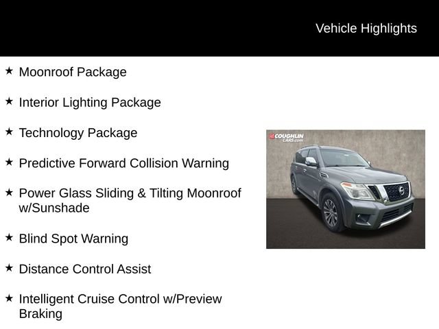 Used 2017 Nissan Armada SL w/ Technology Package AWD/4WD image 2