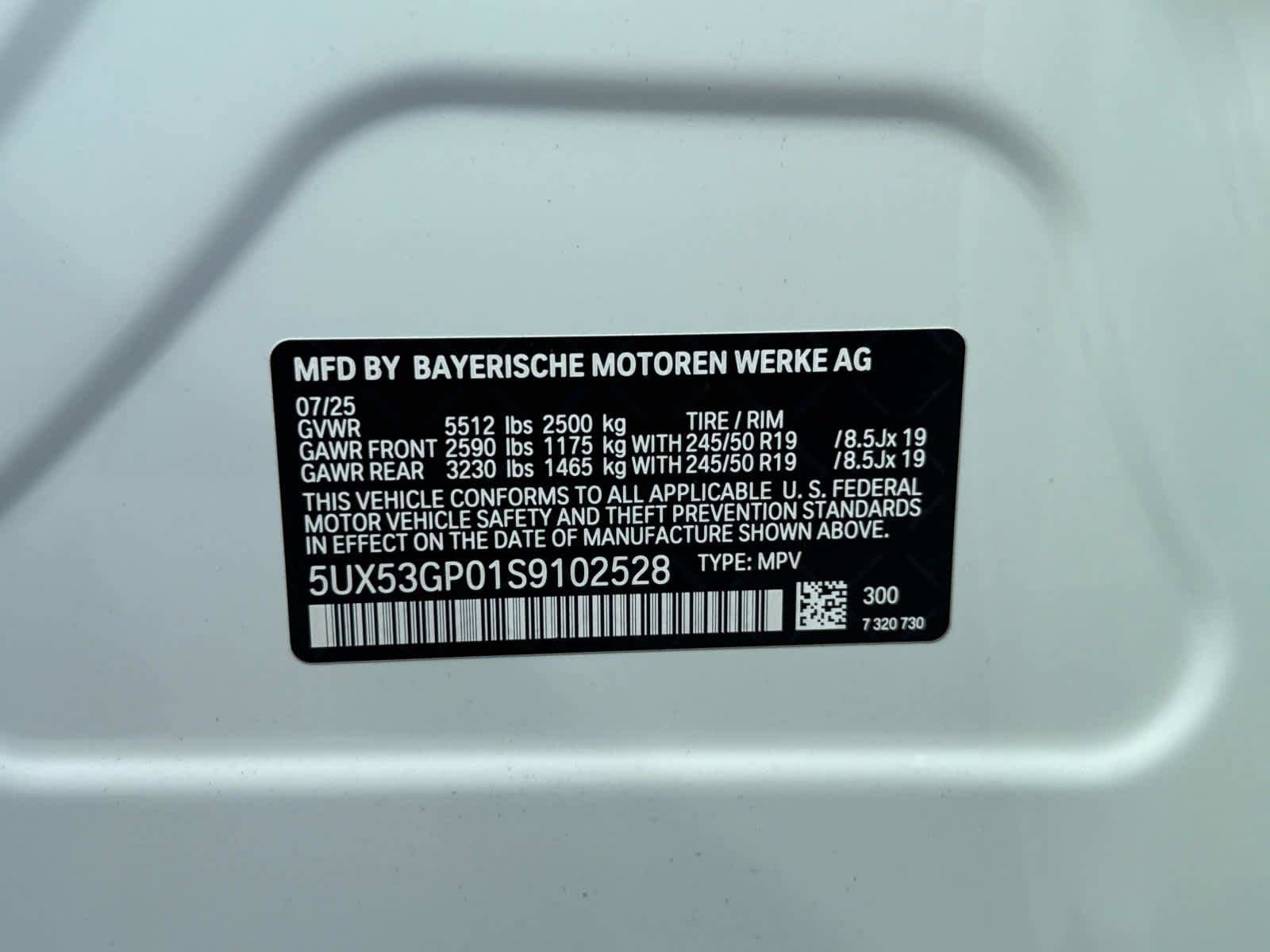 Certified 2025 BMW X3 xDrive30i w/ Convenience Package image 30