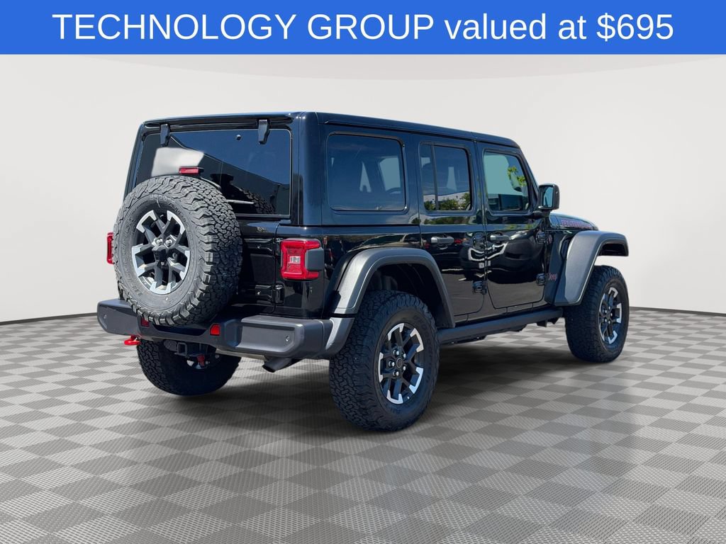 Used 2025 Jeep Wrangler Unlimited Rubicon w/ Safety Group AWD/4WD image 7