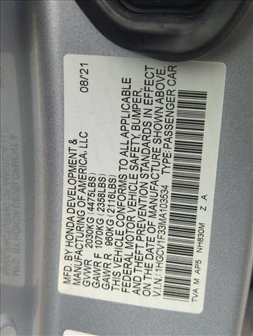 Used 2021 Honda Accord Sport image 27