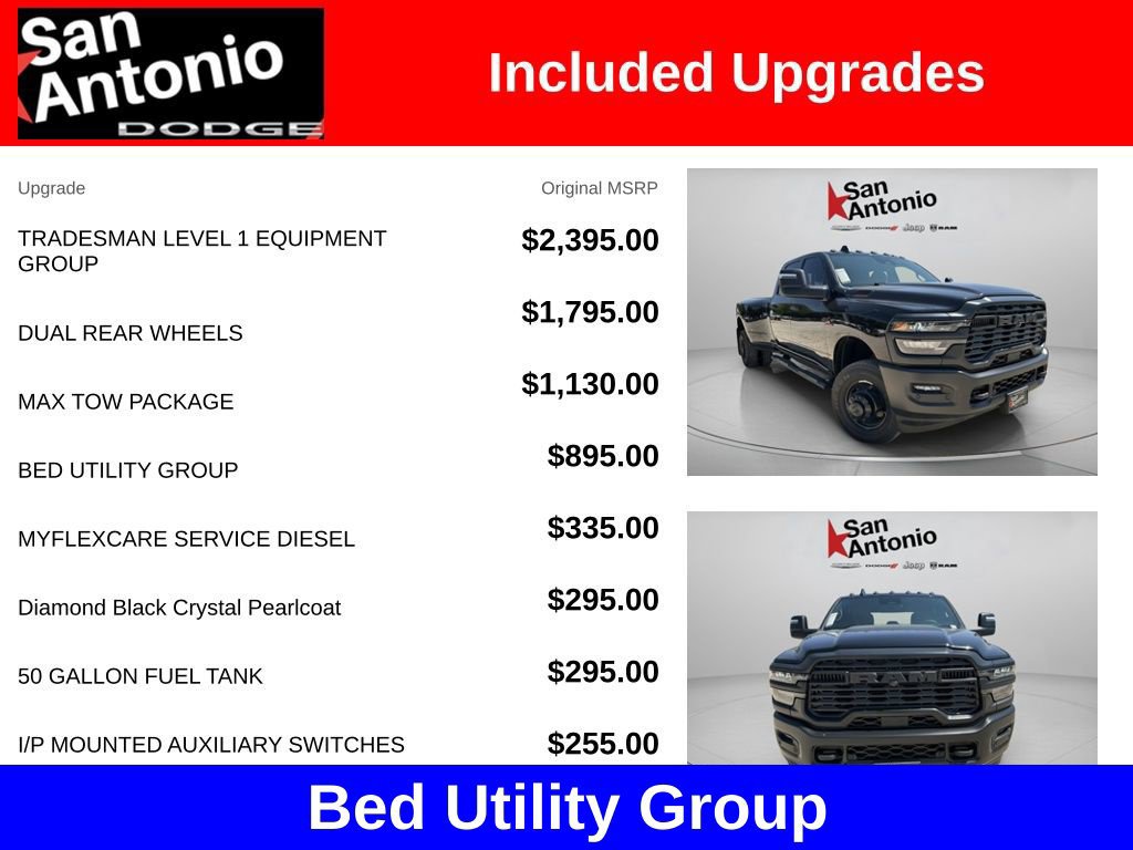 New 2026 RAM 3500 Tradesman AWD/4WD image 7