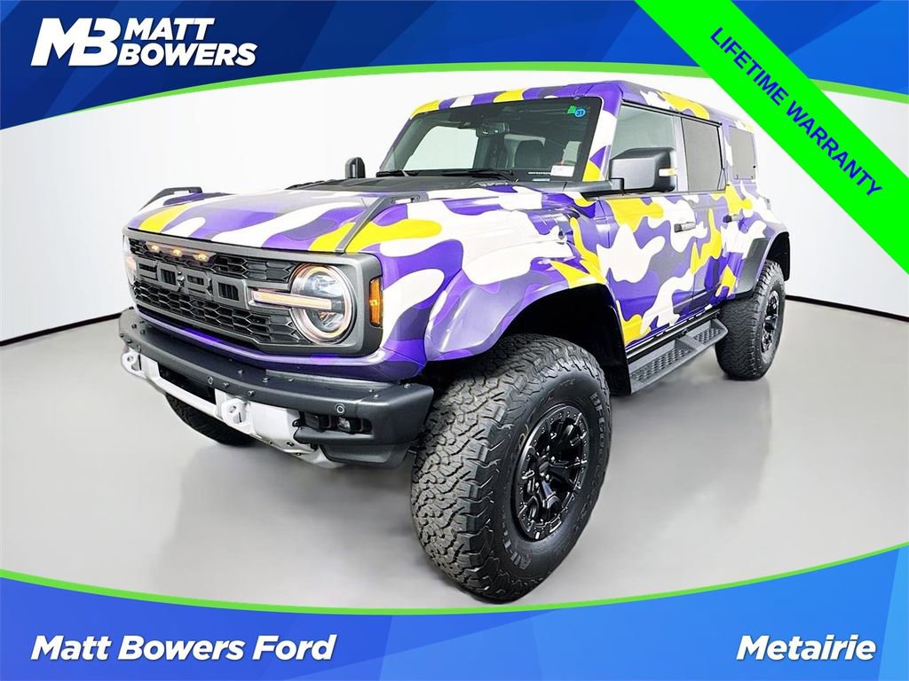 New 2025 Ford Bronco Raptor w/ Interior Carbon Fiber Pack