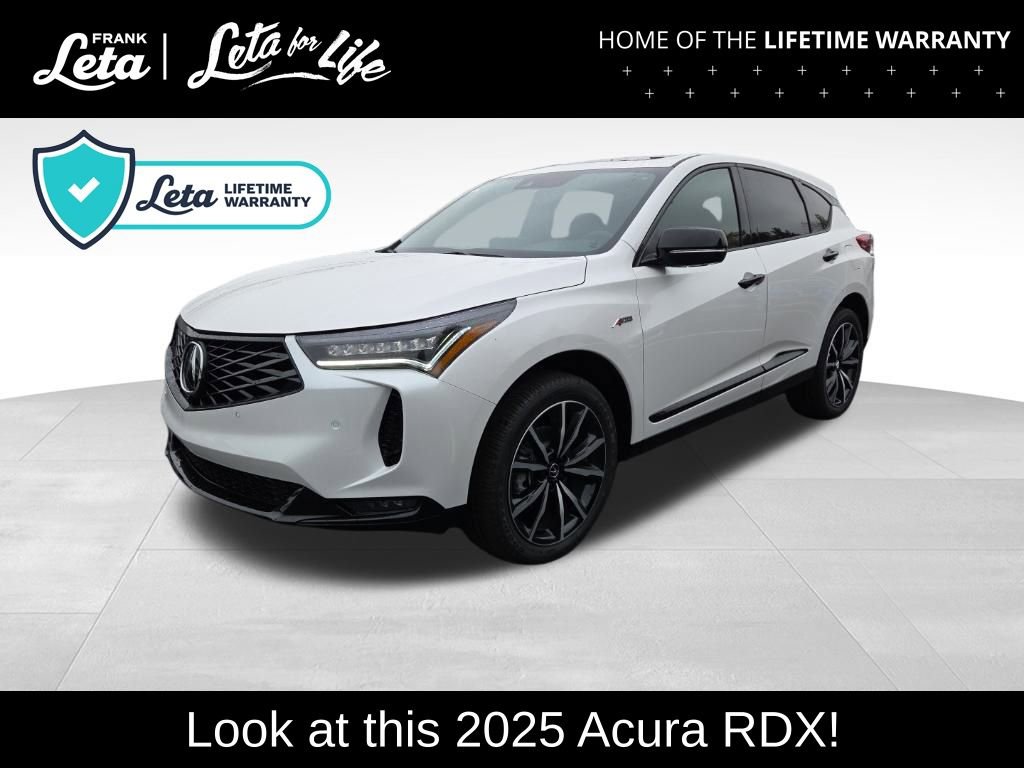 New 2025 Acura RDX AWD w/ A-Spec & Advance Pkg