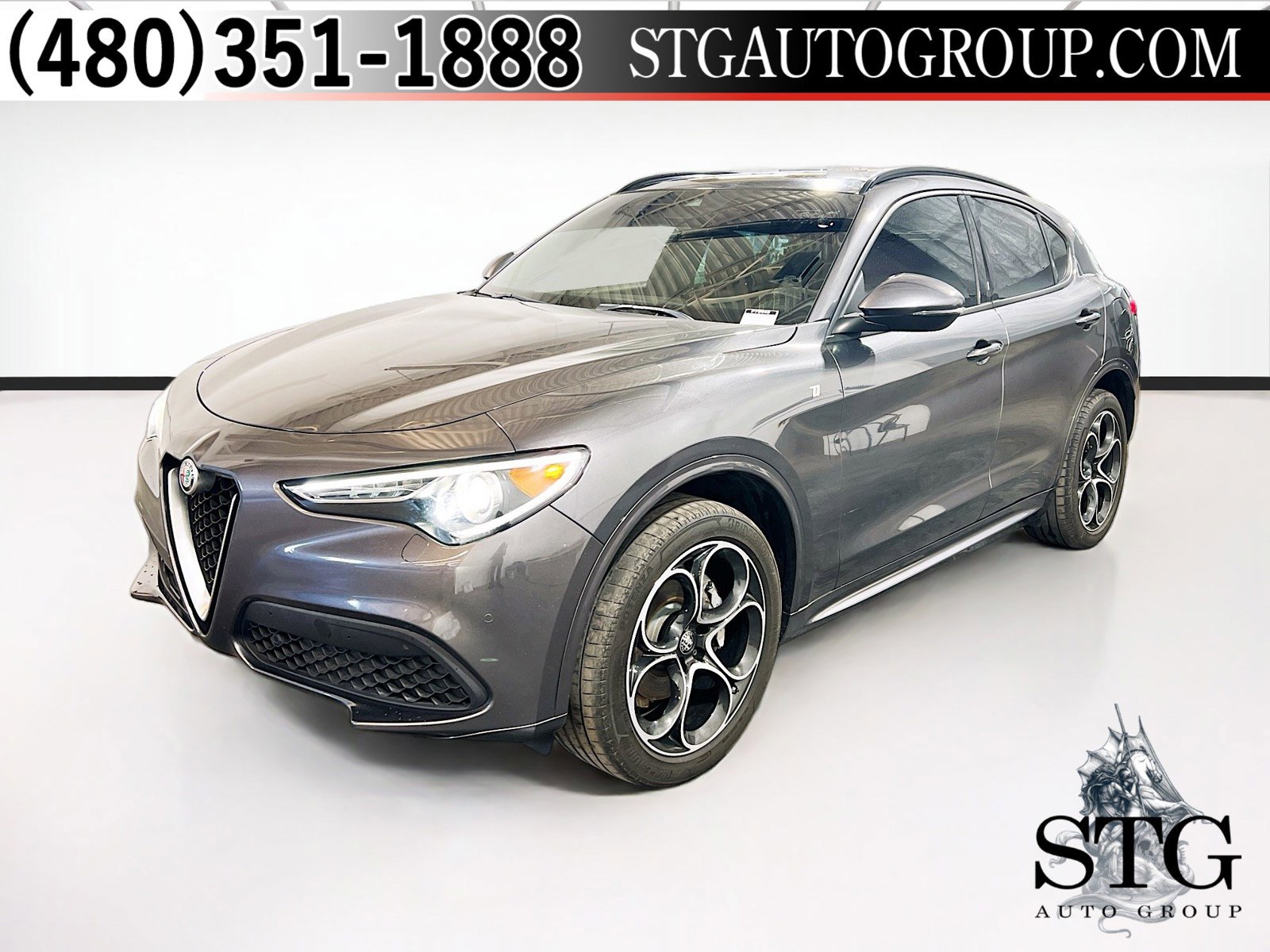 Used 2022 Alfa Romeo Stelvio Ti w/ Active Assist Plus Package image 1