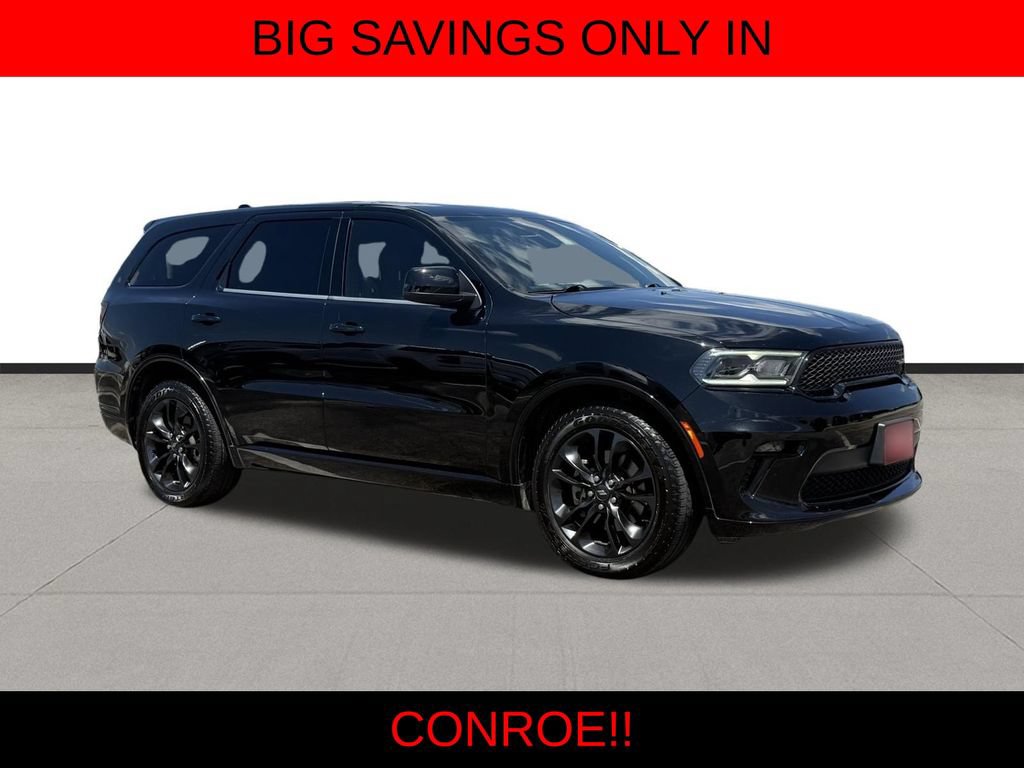 Used 2022 Dodge Durango SXT w/ Blacktop Package RWD image 3