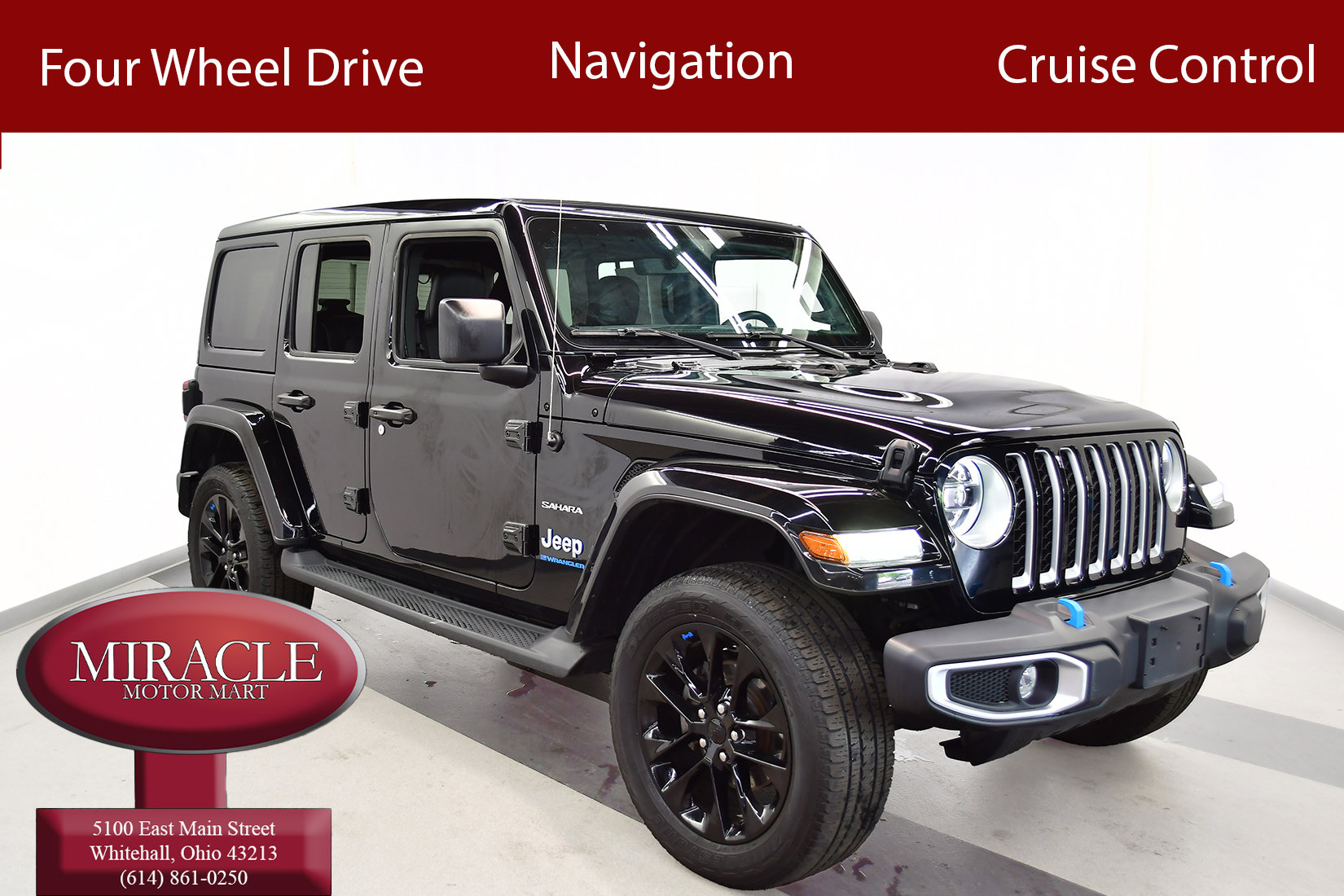 Used 2023 Jeep Wrangler Unlimited Sahara w/ Cold Weather Group AWD/4WD image 1