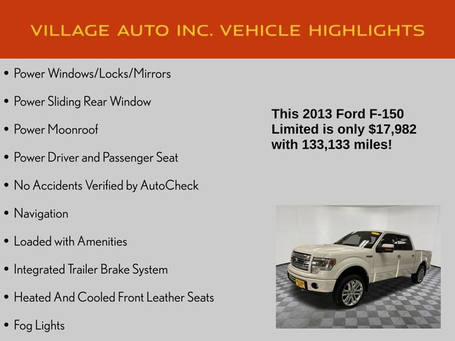 Used 2013 Ford F150 Limited image 14