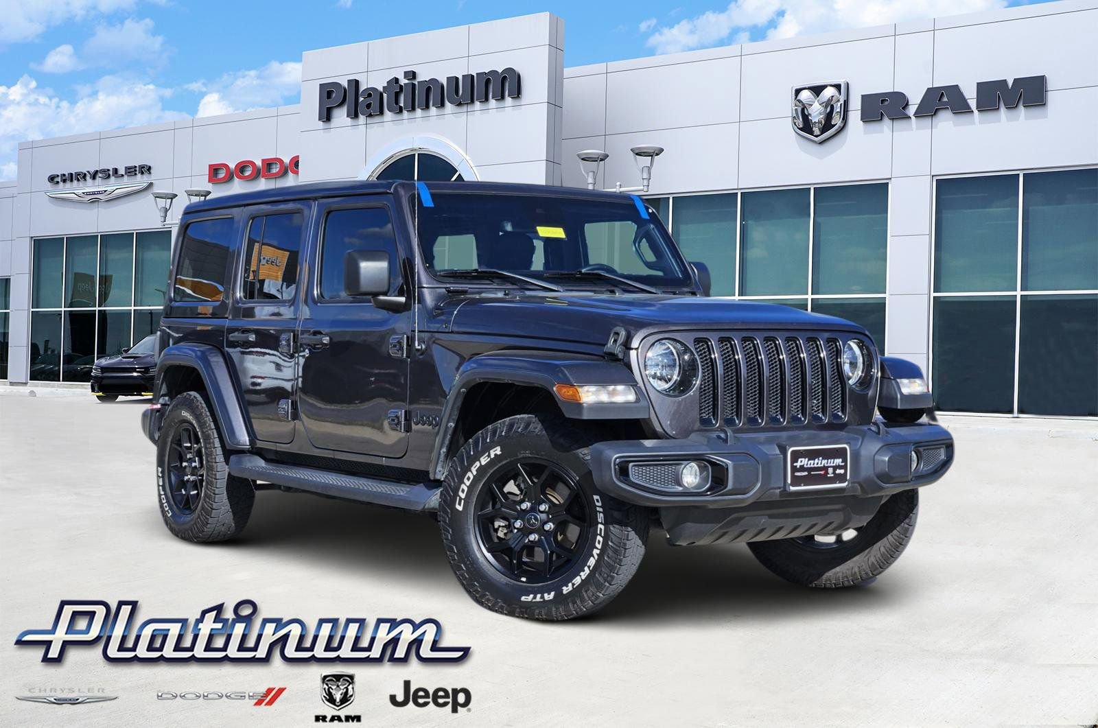 Used 2021 Jeep Wrangler Unlimited Sahara image 1