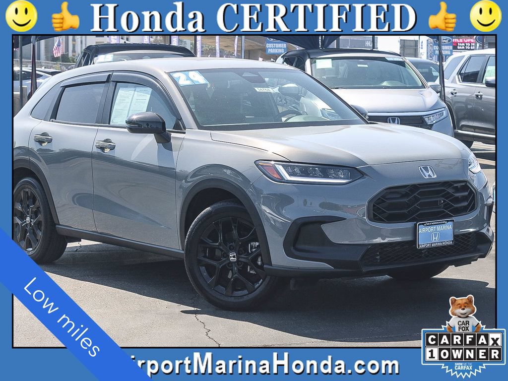 Certified 2024 Honda HR-V Sport