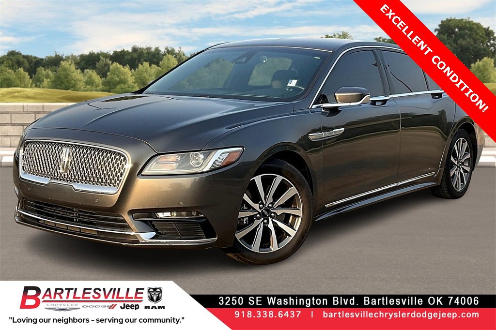 Used 2019 Lincoln Continental Premiere