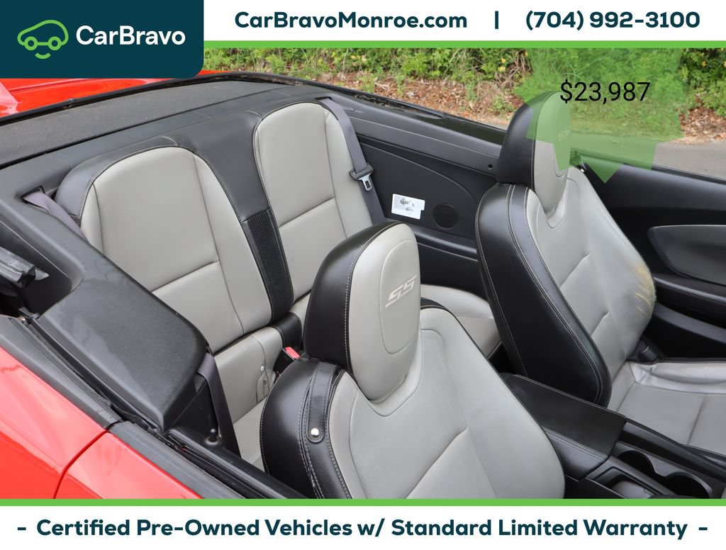 Certified 2015 Chevrolet Camaro SS w/ RS Package RWD image 50
