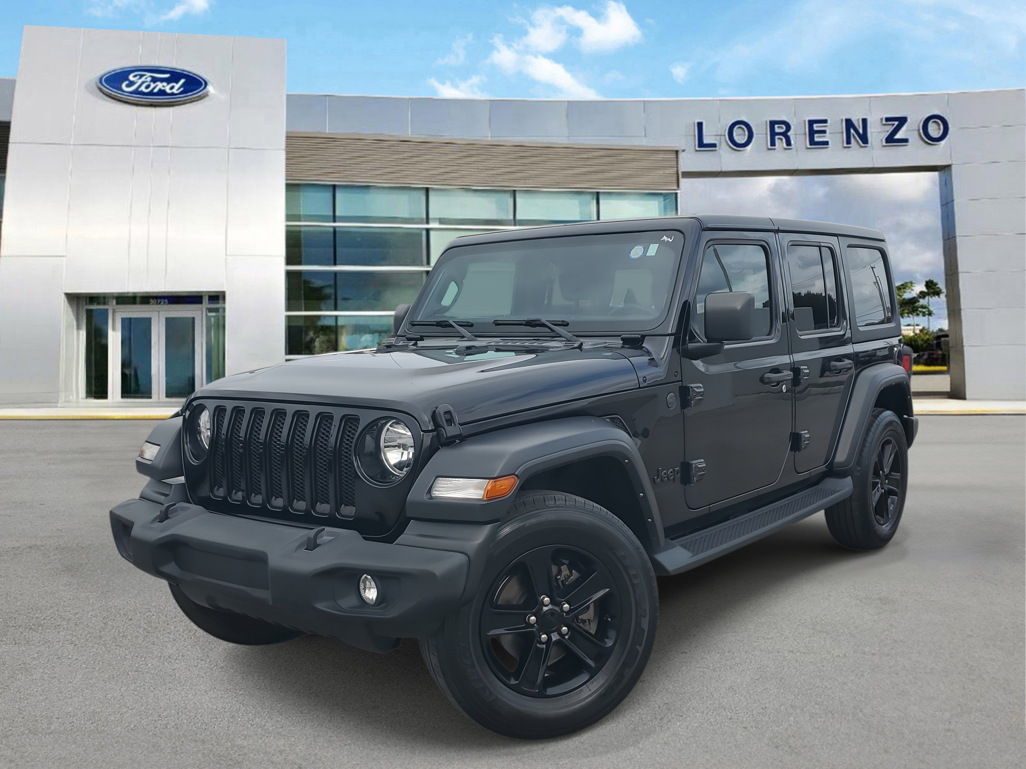 Used 2023 Jeep Wrangler Unlimited Sport image 1