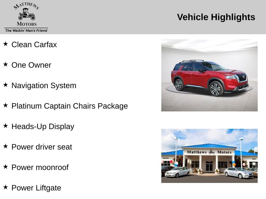 Used 2025 Nissan Pathfinder Platinum image 14