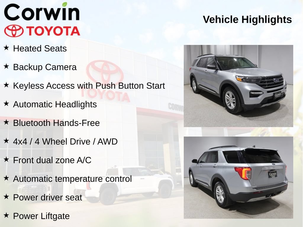 Used 2022 Ford Explorer XLT AWD/4WD image 11