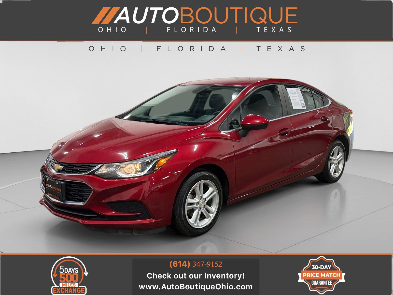 Used 2018 Chevrolet Cruze LT