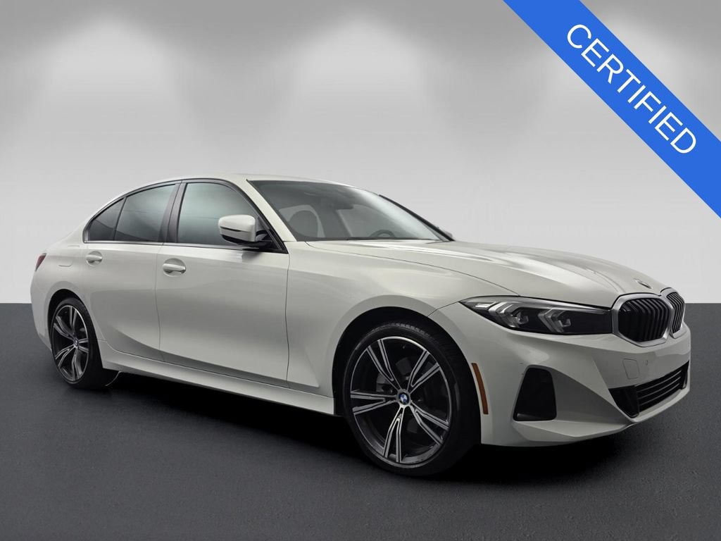 Certified 2023 BMW 330i Sedan w/ Driving Assistance Package RWD image 1