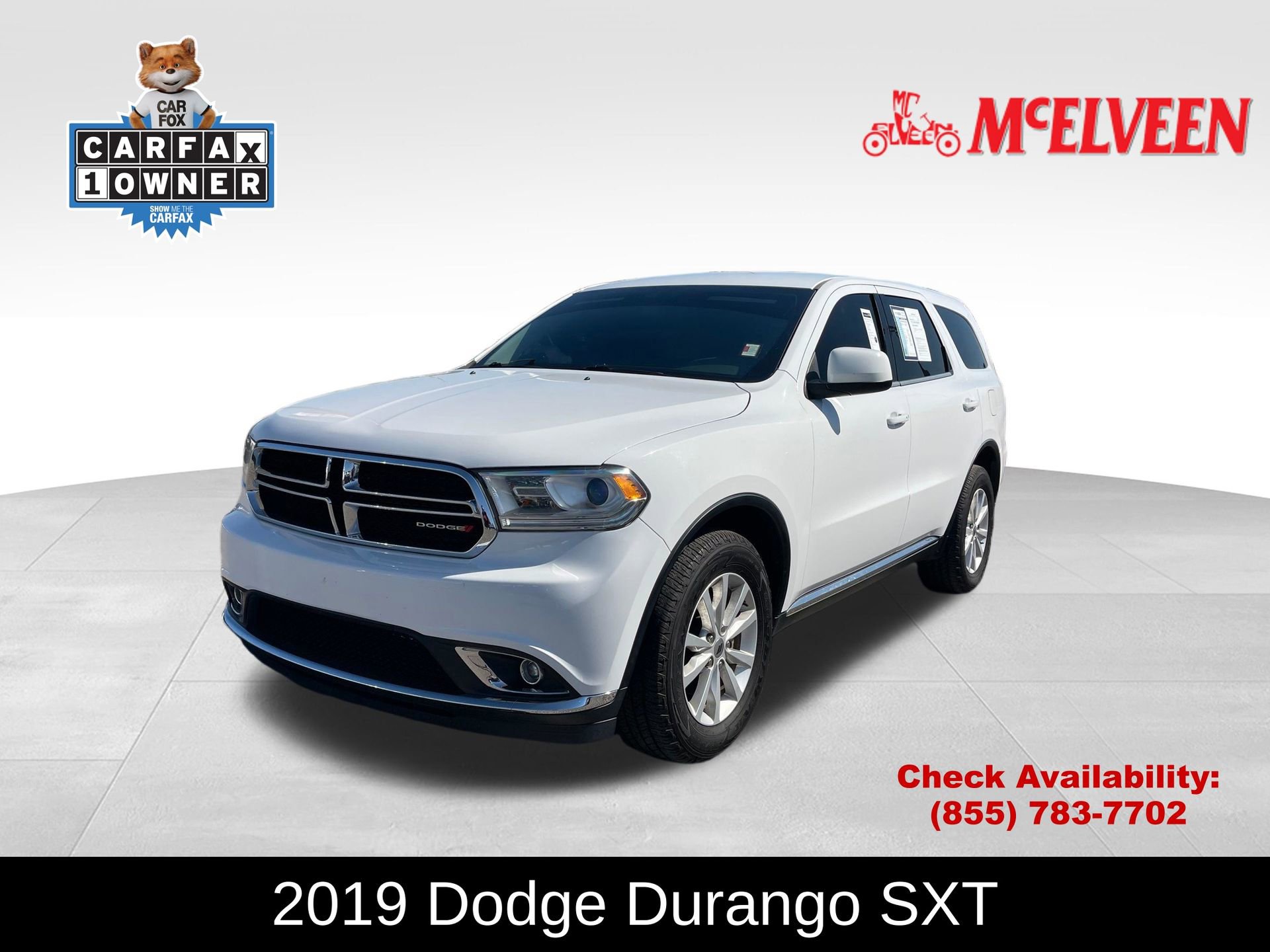 Used 2019 Dodge Durango SXT w/ 3rd Row Seating Group