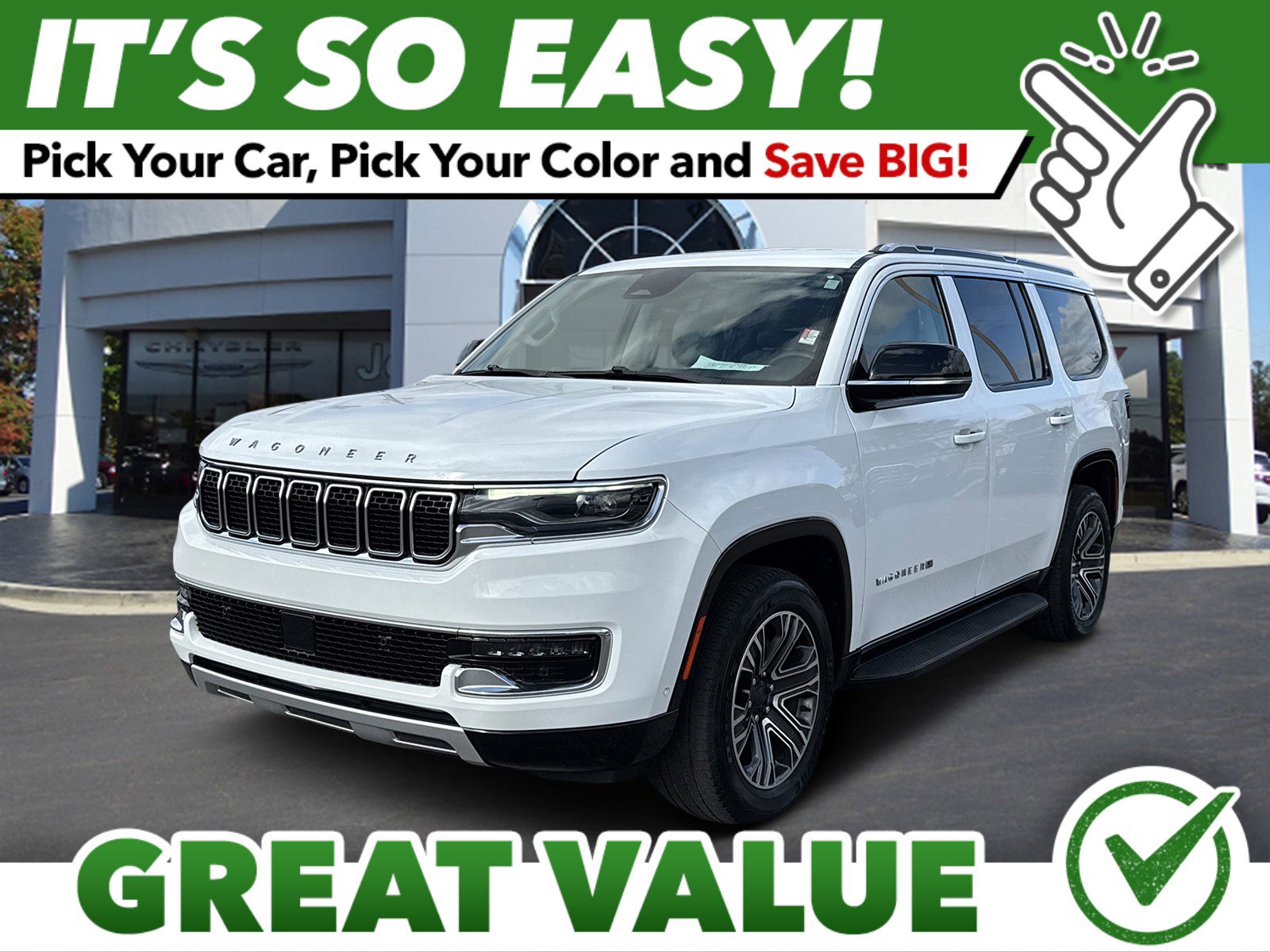 Used 2024 Jeep Wagoneer Series II w/ Flexible Seating Group