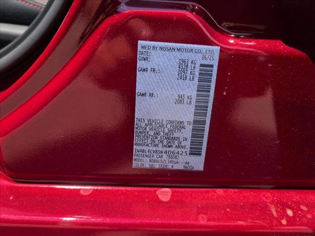 New 2025 Nissan Altima 2.5 SR image 27