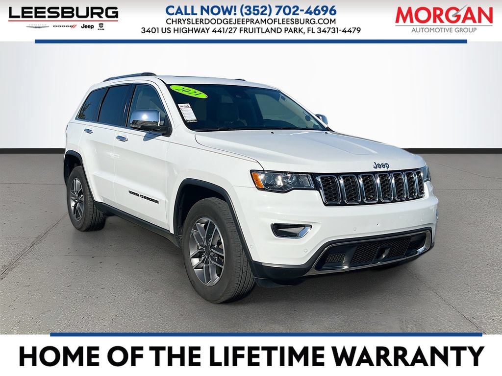 Certified 2021 Jeep Grand Cherokee Limited