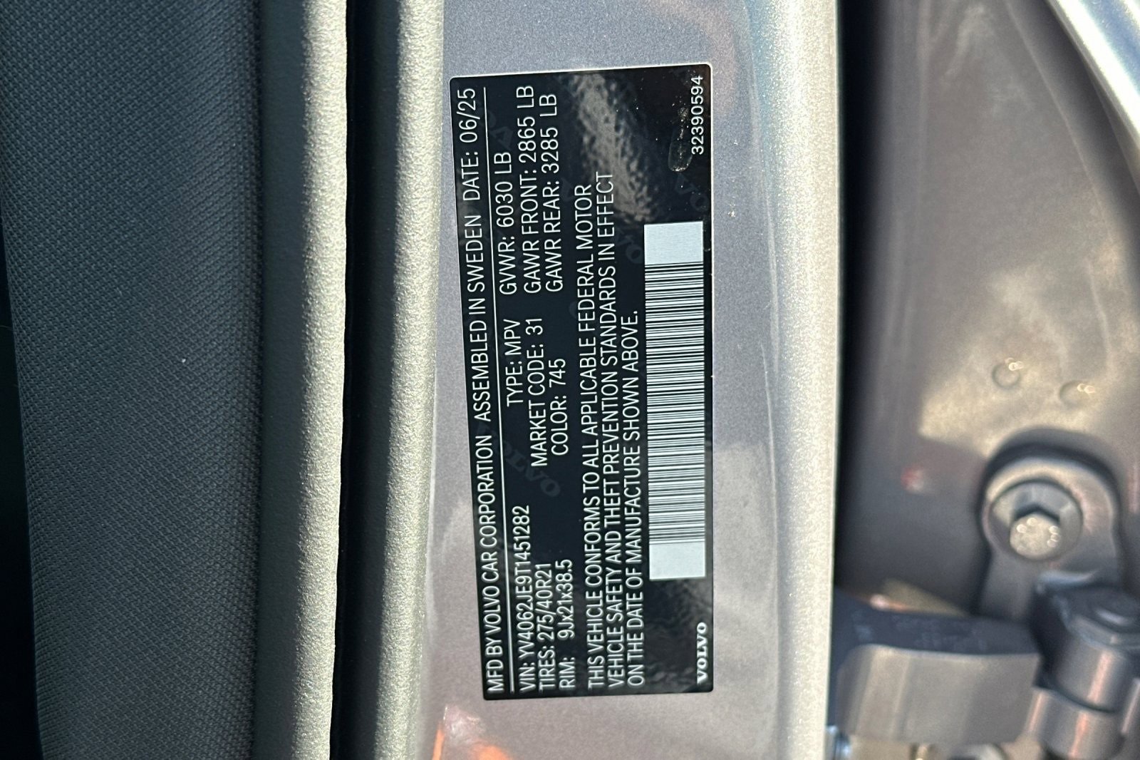 New 2026 Volvo XC90 B6 Plus image 28