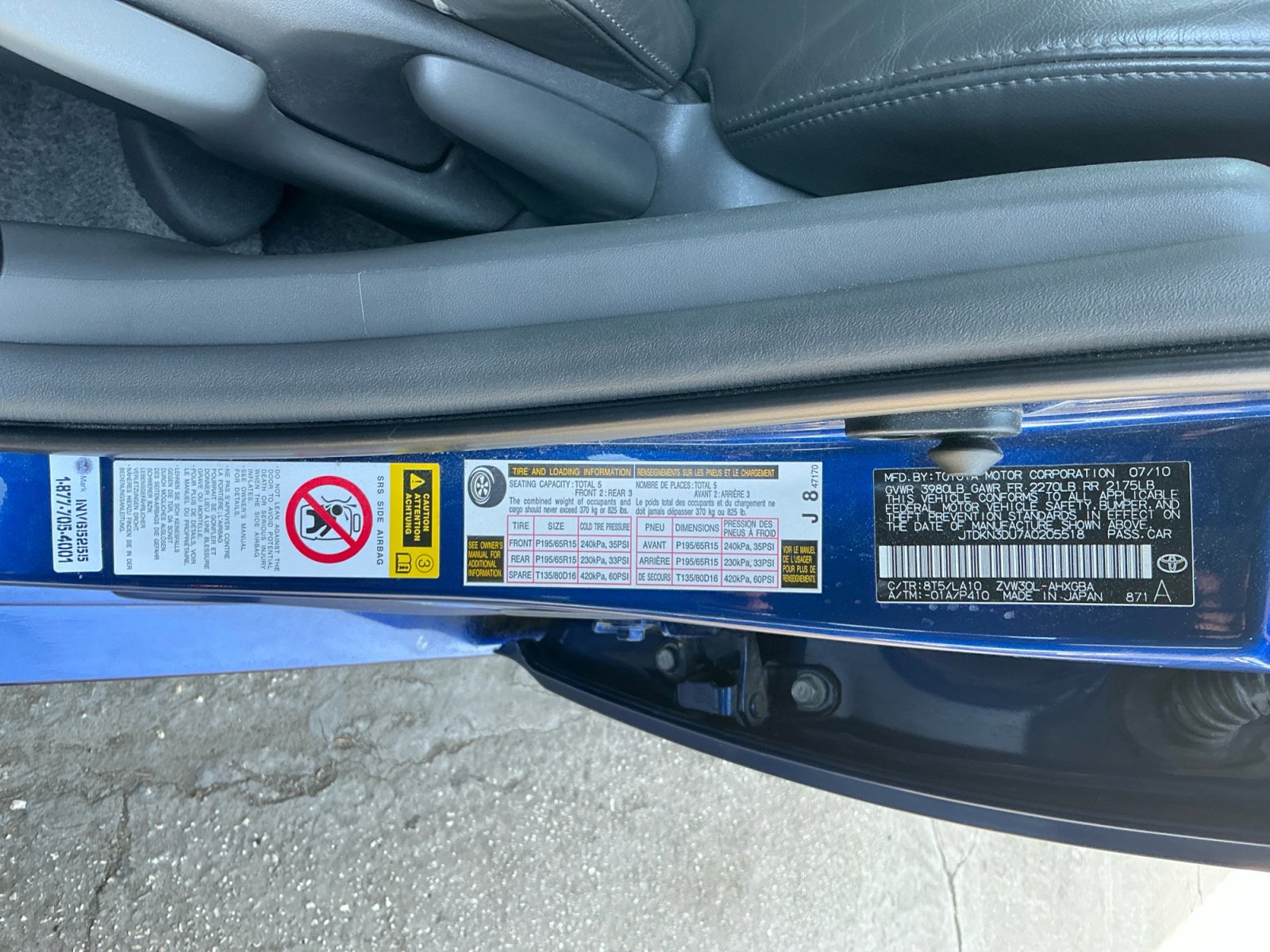 Used 2010 Toyota Prius Five image 17