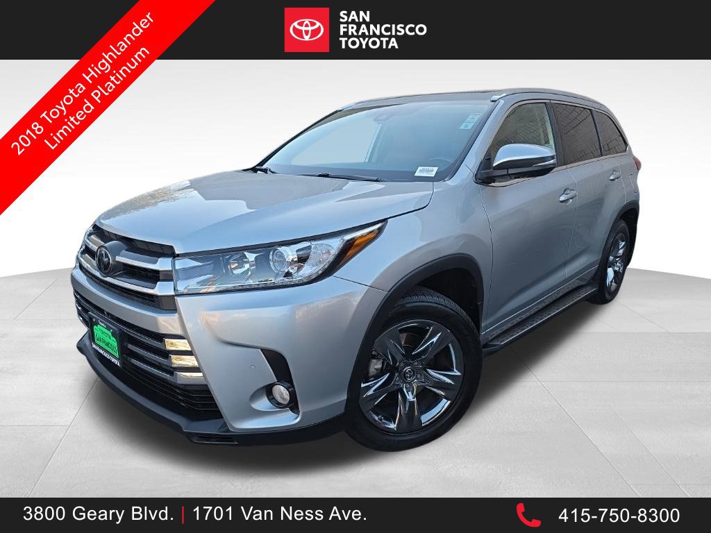 Certified 2018 Toyota Highlander Limited Platinum
